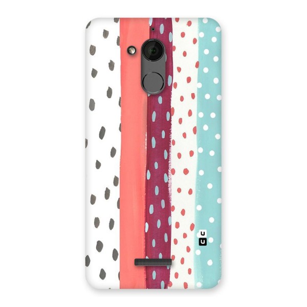 Polka Brush Art Back Case for Coolpad Note 5