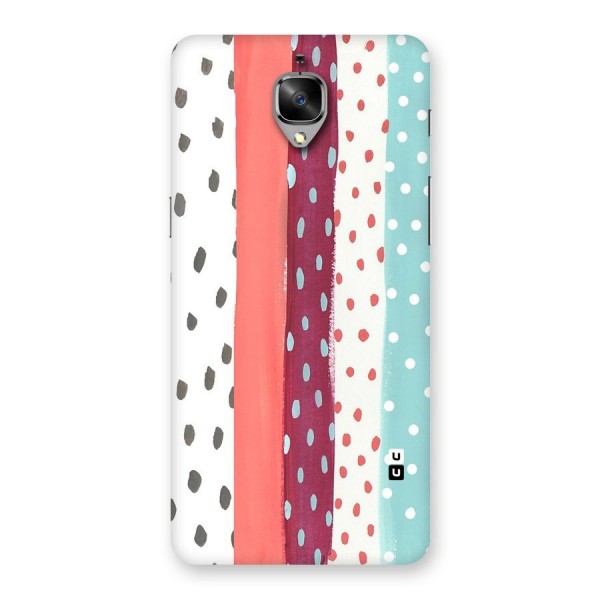 Polka Brush Art Back Case for OnePlus 3T