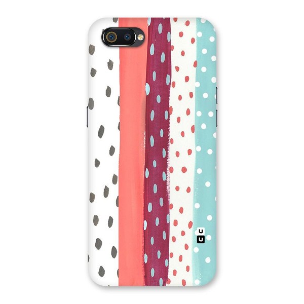 Polka Brush Art Back Case for Realme C2