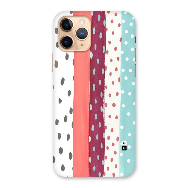 Polka Brush Art Back Case for iPhone 11 Pro