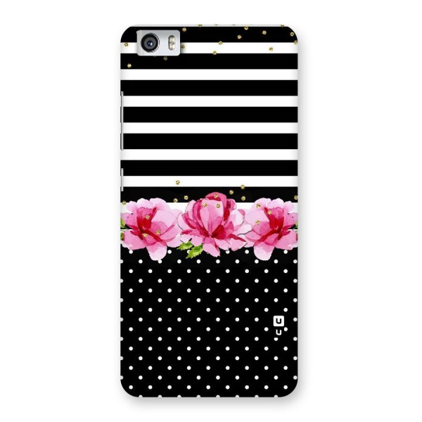 Polka Floral Stripes Back Case for Xiaomi Redmi Mi5