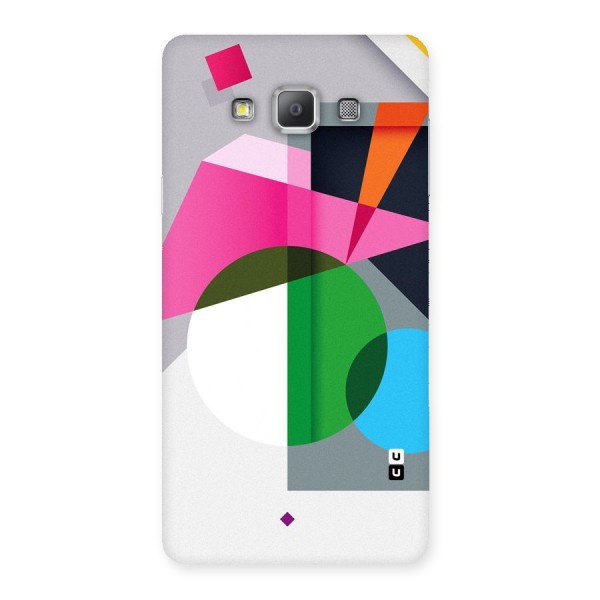 Polygons Cute Pattern Back Case for Galaxy A7