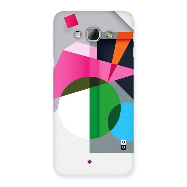 Polygons Cute Pattern Back Case for Galaxy A8