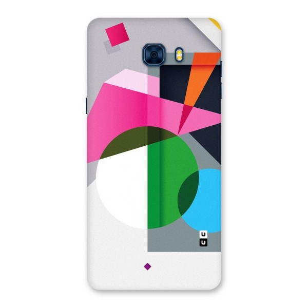 Polygons Cute Pattern Back Case for Galaxy C7 Pro