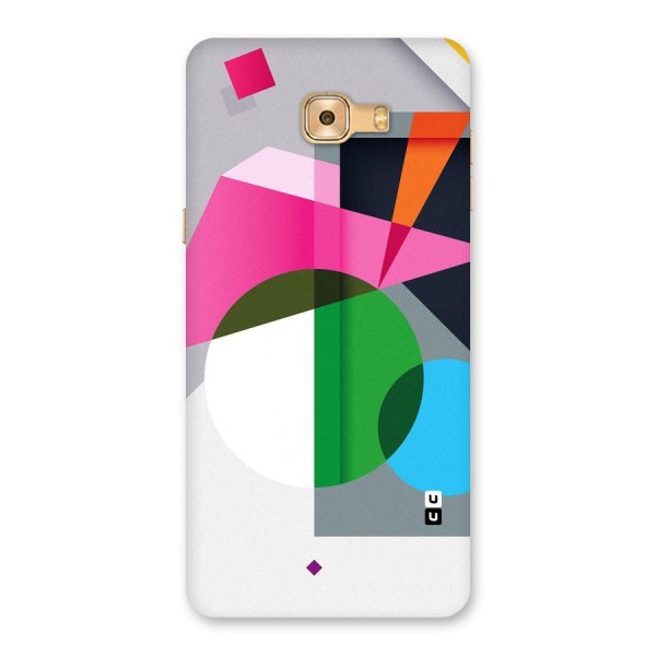 Polygons Cute Pattern Back Case for Galaxy C9 Pro
