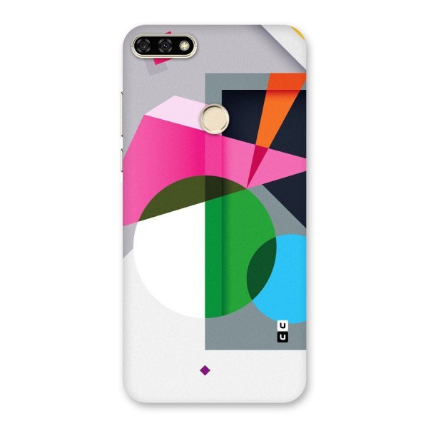 Polygons Cute Pattern Back Case for Honor 7A