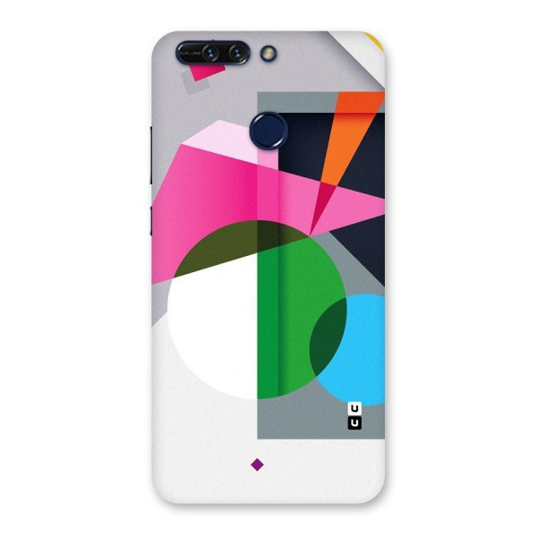 Polygons Cute Pattern Back Case for Honor 8 Pro