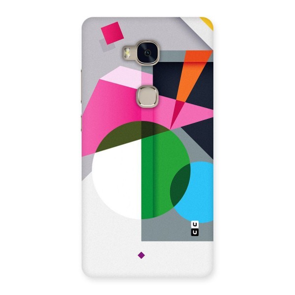 Polygons Cute Pattern Back Case for Huawei Honor 5X