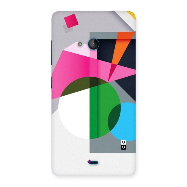 Polygons Cute Pattern Back Case for Lumia 540