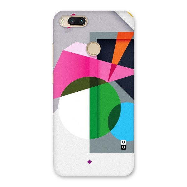 Polygons Cute Pattern Back Case for Mi A1