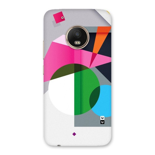 Polygons Cute Pattern Back Case for Moto G5 Plus