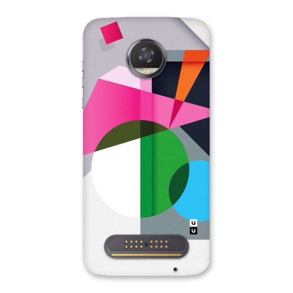 Polygons Cute Pattern Back Case for Moto Z2 Play