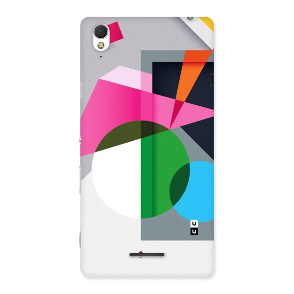 Polygons Cute Pattern Back Case for Sony Xperia T3