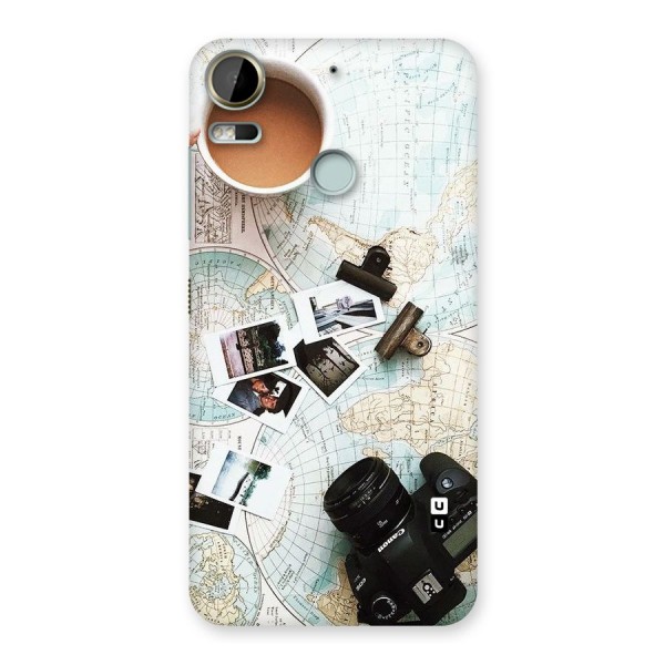 Post Stamps Travel Back Case for Desire 10 Pro