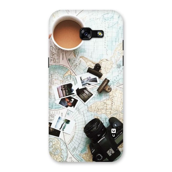 Post Stamps Travel Back Case for Galaxy A5 2017