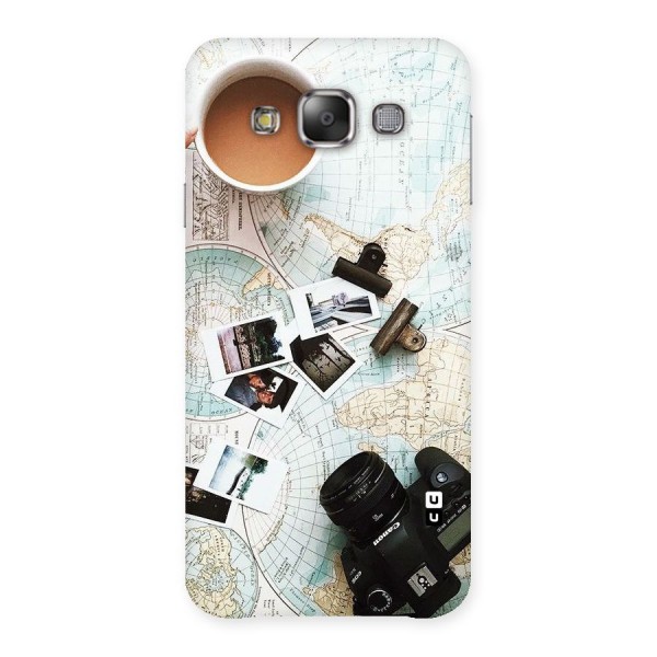 Post Stamps Travel Back Case for Galaxy E7