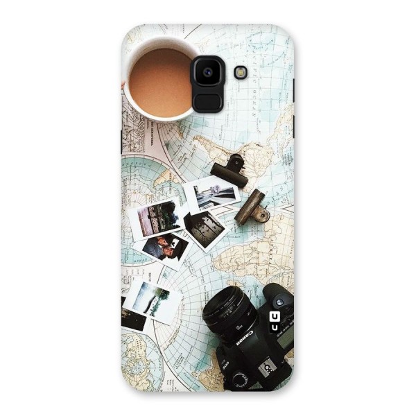 Post Stamps Travel Back Case for Galaxy J6