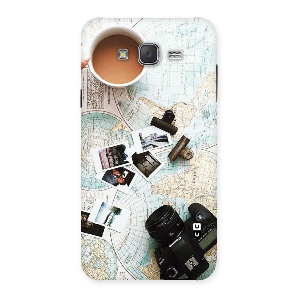 Post Stamps Travel Back Case for Galaxy J7