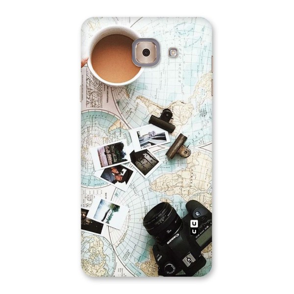 Post Stamps Travel Back Case for Galaxy J7 Max