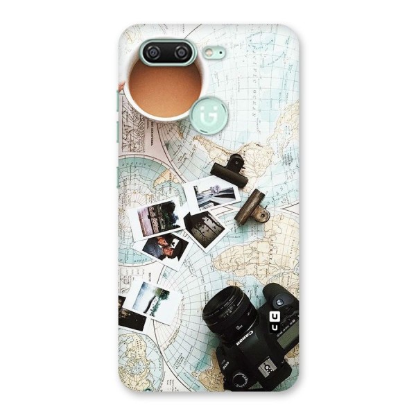 Post Stamps Travel Back Case for Gionee S10