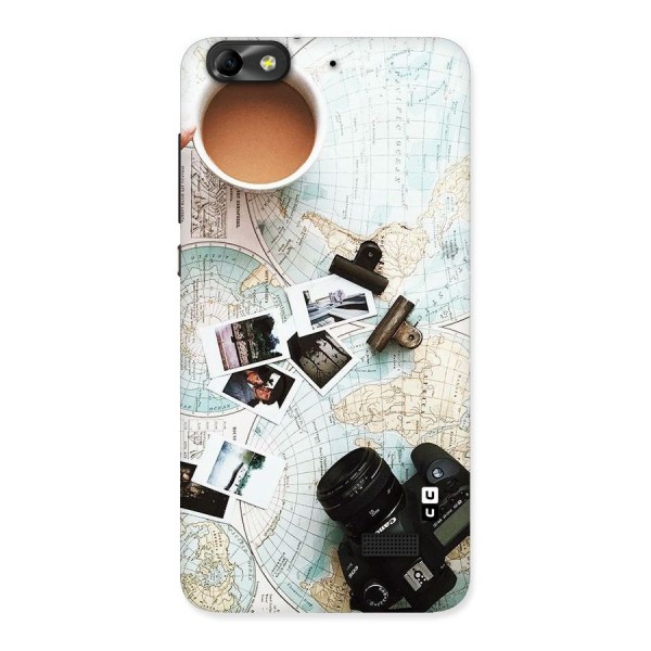 Post Stamps Travel Back Case for Honor 4C