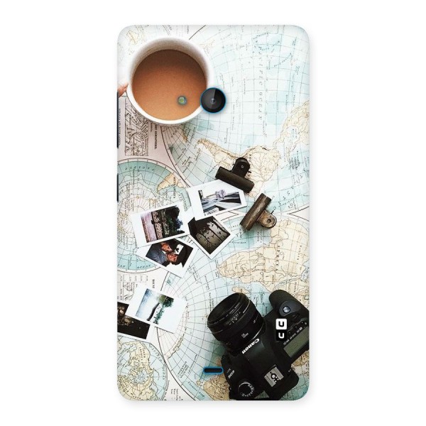 Post Stamps Travel Back Case for Lumia 540