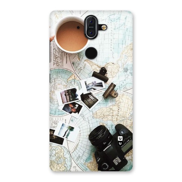 Post Stamps Travel Back Case for Nokia 8 Sirocco