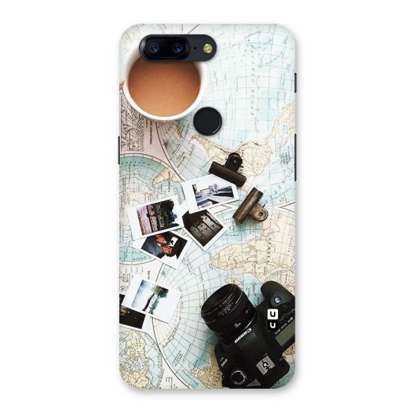 Post Stamps Travel Back Case for OnePlus 5T