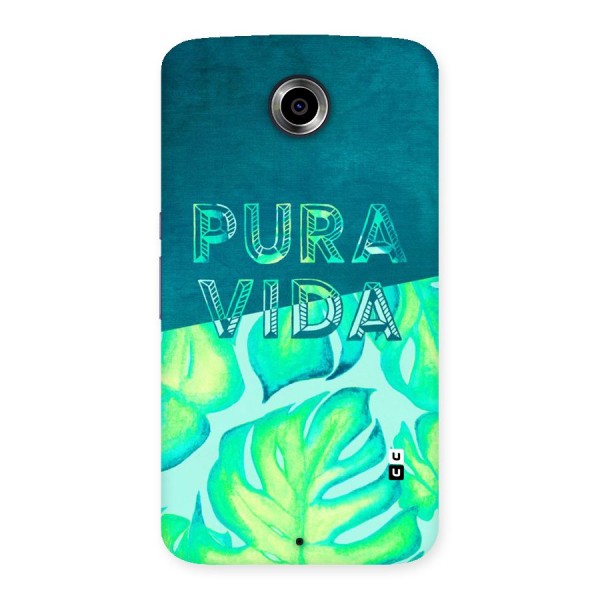 Pre Vida Back Case for Nexsus 6