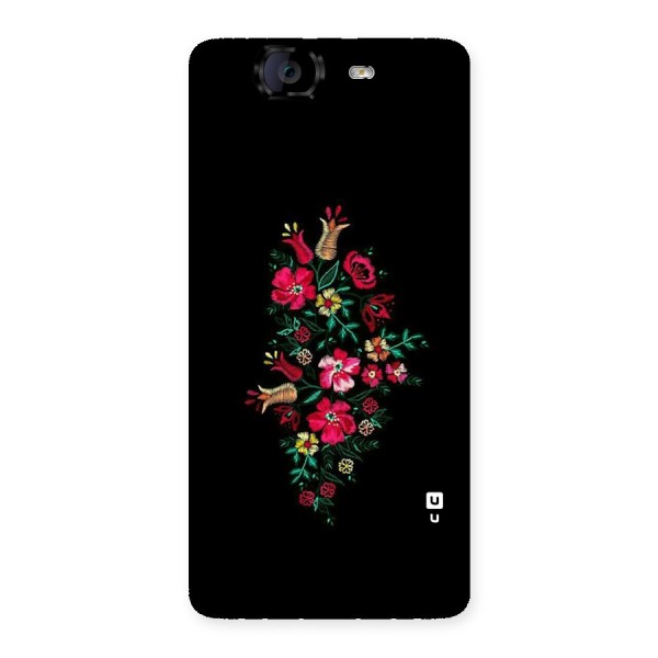 Pretty Allure Flower Back Case for Canvas Knight A350