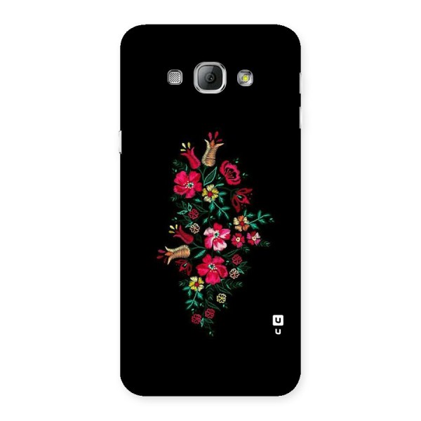 Pretty Allure Flower Back Case for Galaxy A8