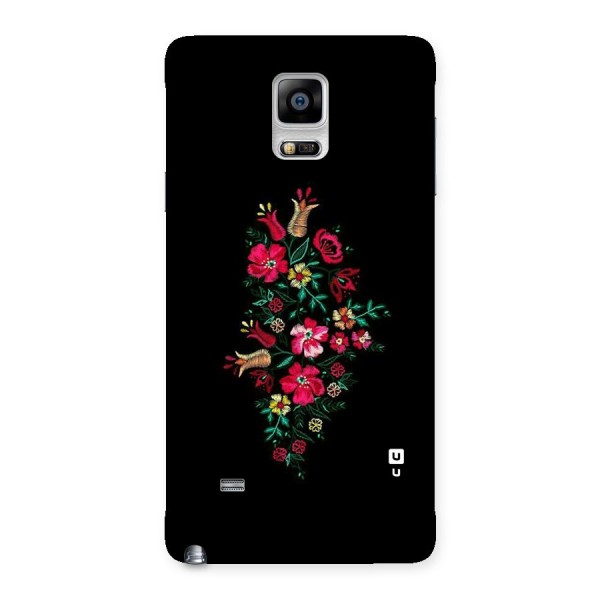 Pretty Allure Flower Back Case for Galaxy Note 4