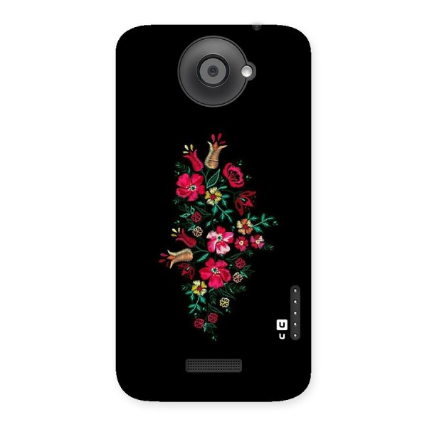 Pretty Allure Flower Back Case for HTC One X
