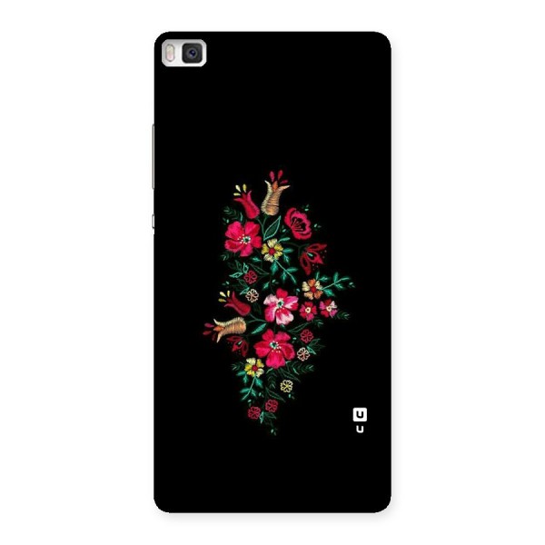 Pretty Allure Flower Back Case for Huawei P8