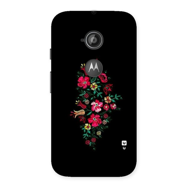 Pretty Allure Flower Back Case for Moto E 2nd Gen