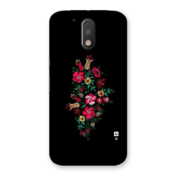 Pretty Allure Flower Back Case for Motorola Moto G4