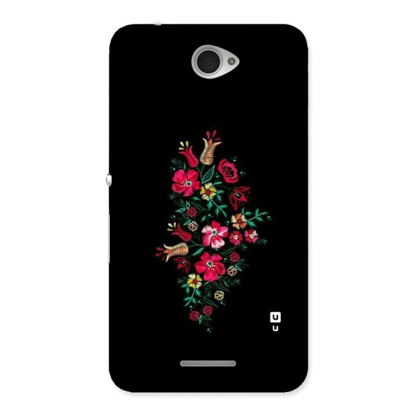 Pretty Allure Flower Back Case for Sony Xperia E4