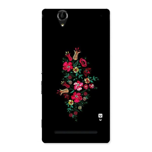 Pretty Allure Flower Back Case for Sony Xperia T2
