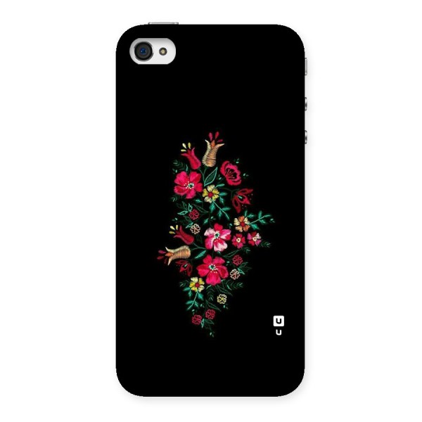 Pretty Allure Flower Back Case for iPhone 4 4s