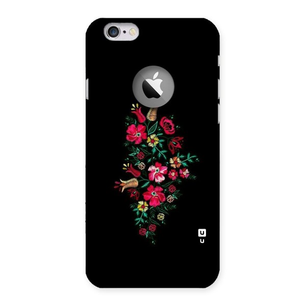 Pretty Allure Flower Back Case for iPhone 6 Logo Cut