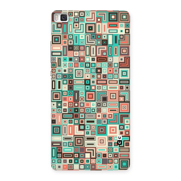 Pretty Boxes Design Back Case for Huawei P8
