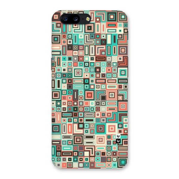 Pretty Boxes Design Back Case for OnePlus 5