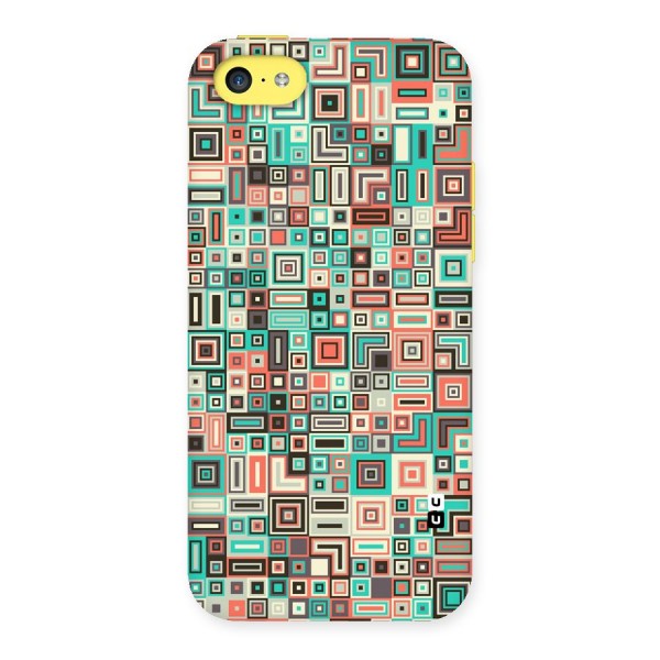 Pretty Boxes Design Back Case for iPhone 5C