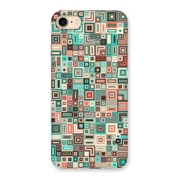 Pretty Boxes Design Back Case for iPhone 7