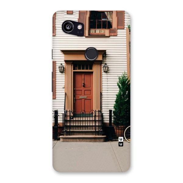 Pretty Orange Door Back Case for Google Pixel 2 XL