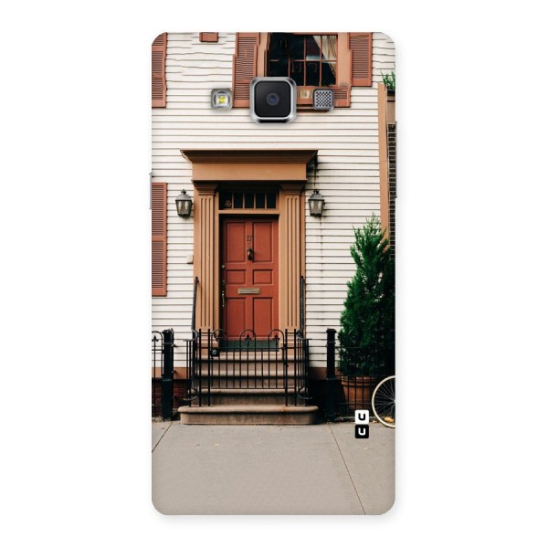 Pretty Orange Door Back Case for Samsung Galaxy A5