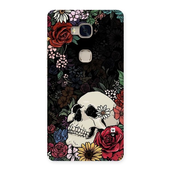 Pretty Skull Back Case for Huawei Honor 5X