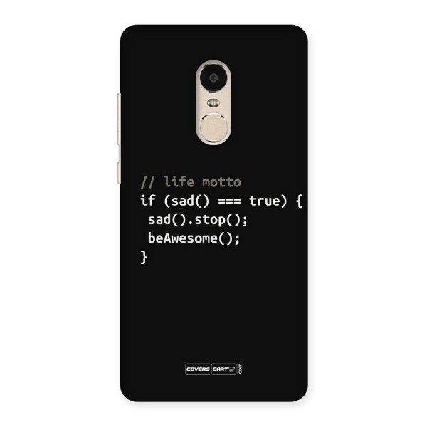 Programmers Life Back Case for Xiaomi Redmi Note 4