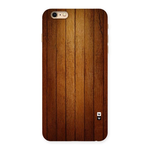 Proper Brown Wood Back Case for iPhone 6 Plus 6S Plus