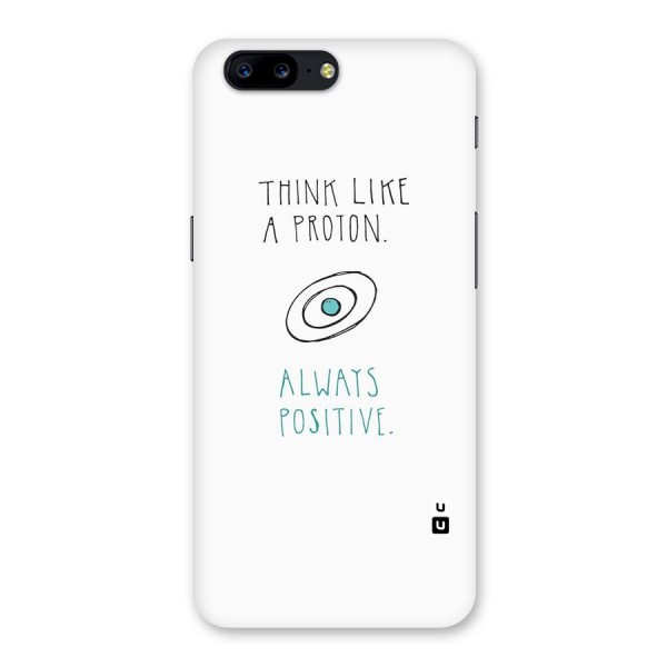 Proton Positive Back Case for OnePlus 5